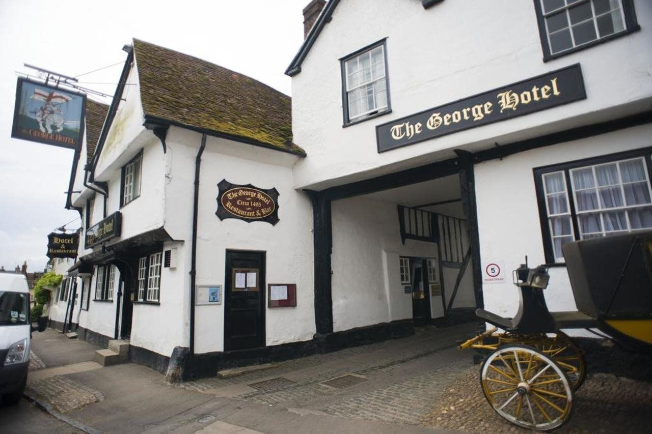 George Hotel Dorchester On Thames エクステリア 写真